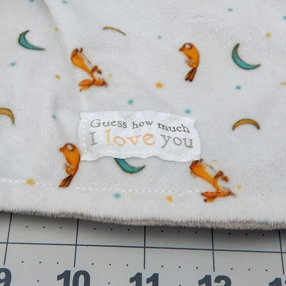 Guess How Much I Love You Bunny Baby Security Blanket Lovey Soft Knot Knotted - Picture 11 of 13